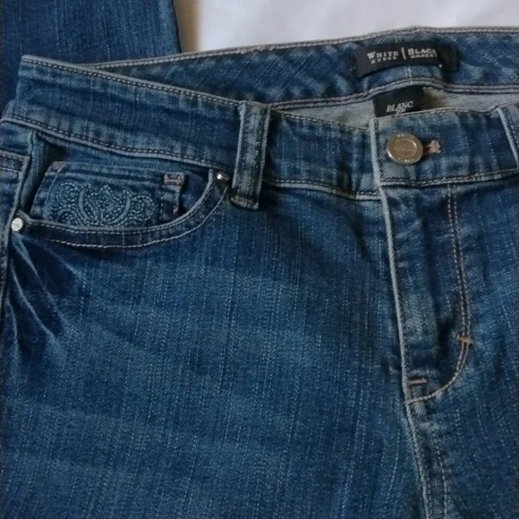 NWOT WHBM Blanc Jeans Sz 2R - Picture 3 of 7